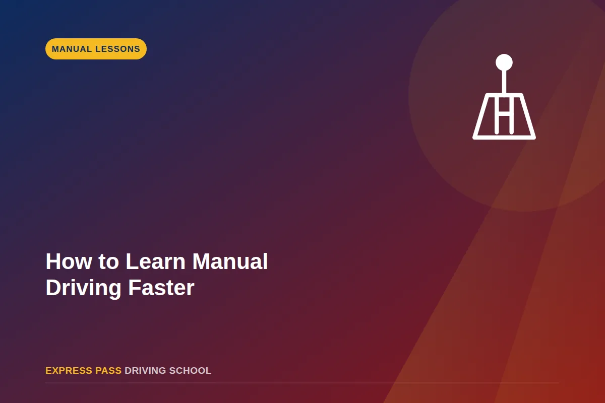 How to Learn Manual Driving Faster