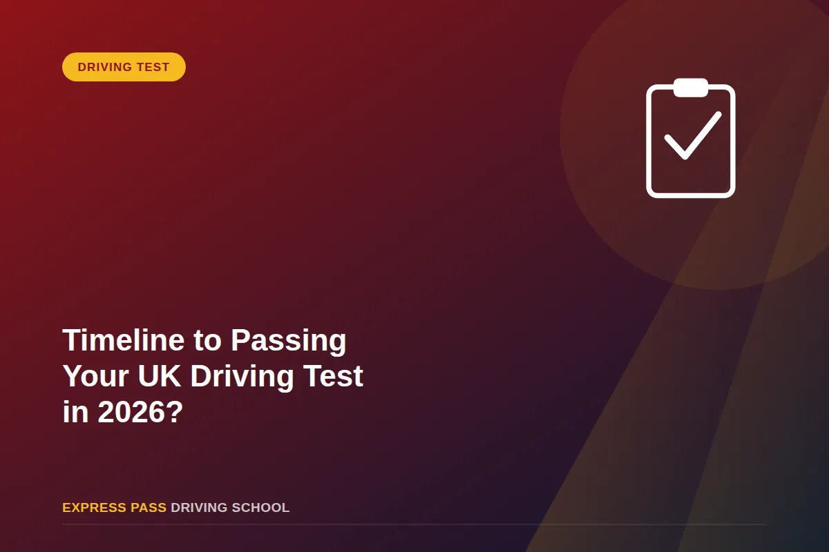 Timeline to Passing Your UK Driving Test in 2026?