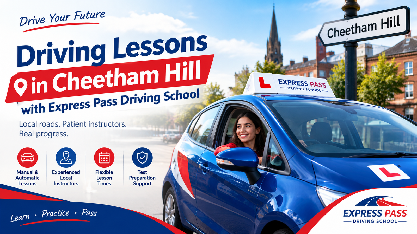 Driving Lessons in Cheetham Hill with Express Pass Driving School