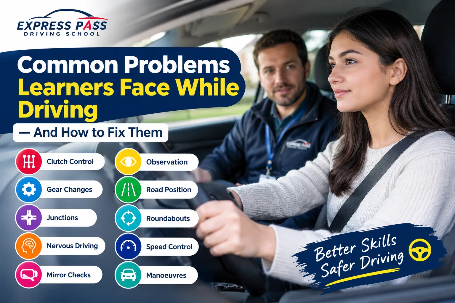 Problems Learners Face While Driving