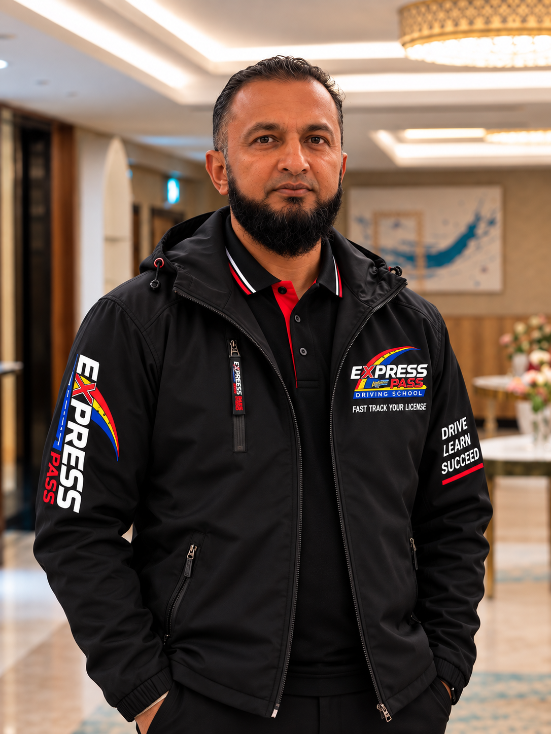 Raja, Express Pass driving instructor