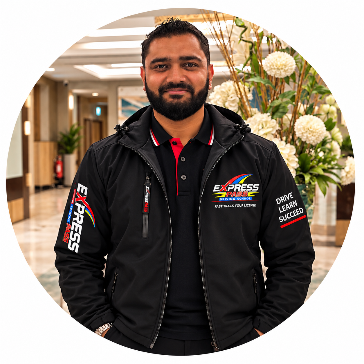 Riaz, Express Pass driving instructor