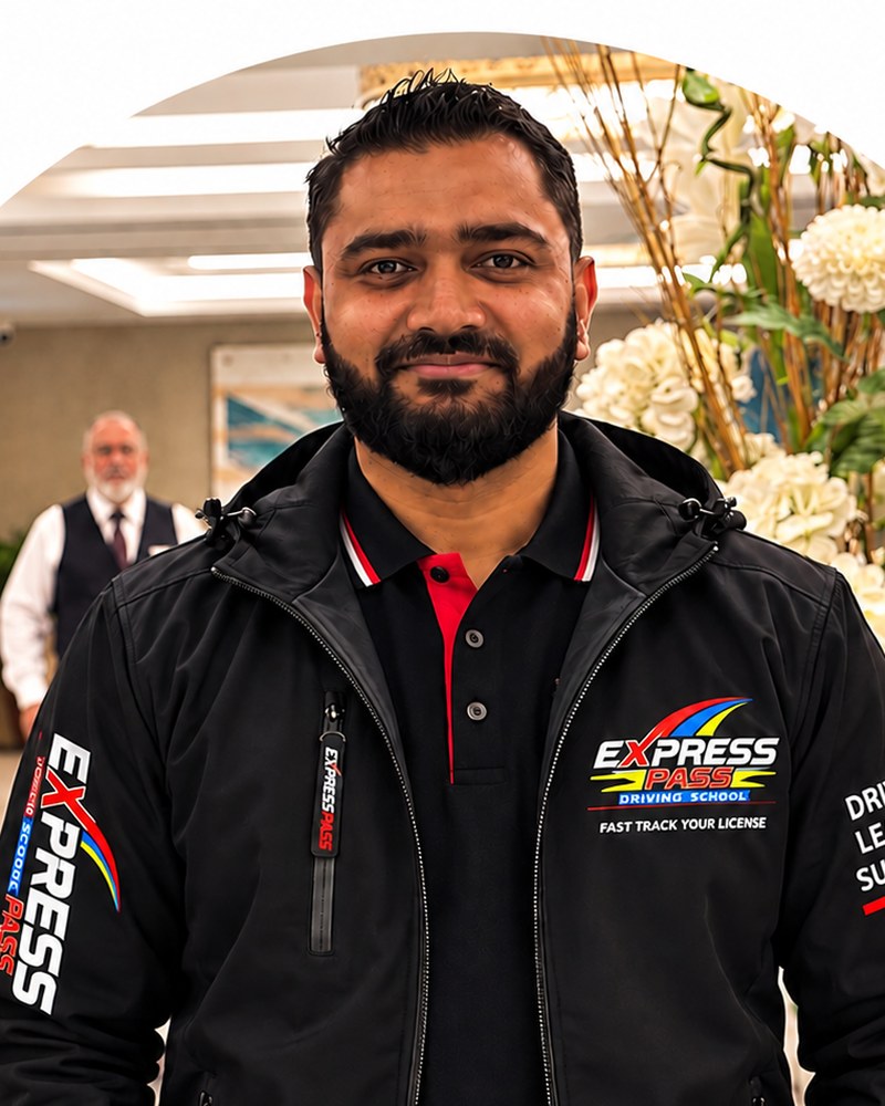 Riaz, Express Pass driving instructor