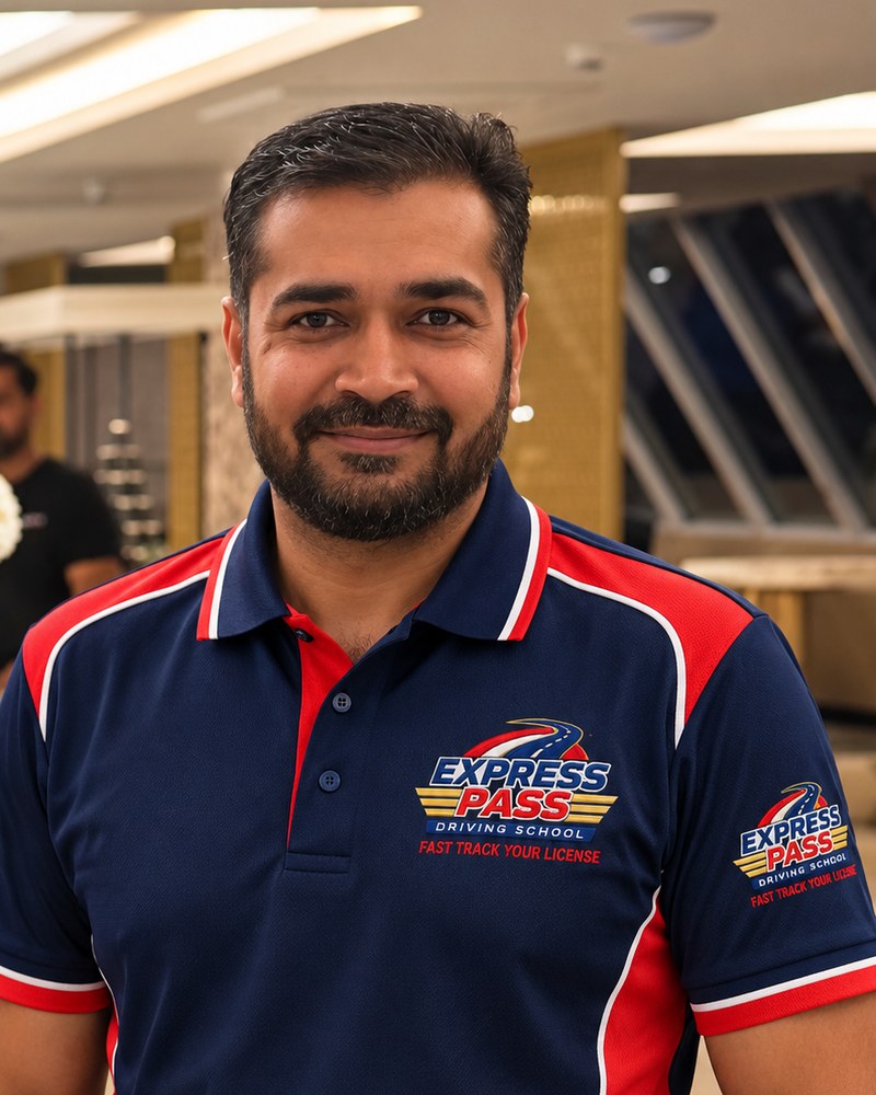 Muhammad Ibrar, Express Pass driving instructor