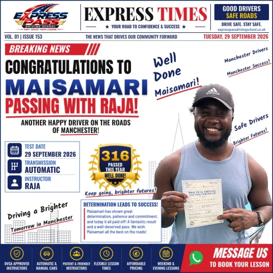🎉 Passed first time! Huge congratulations from the Express Pass team. Enjoy the freedom of the ope…