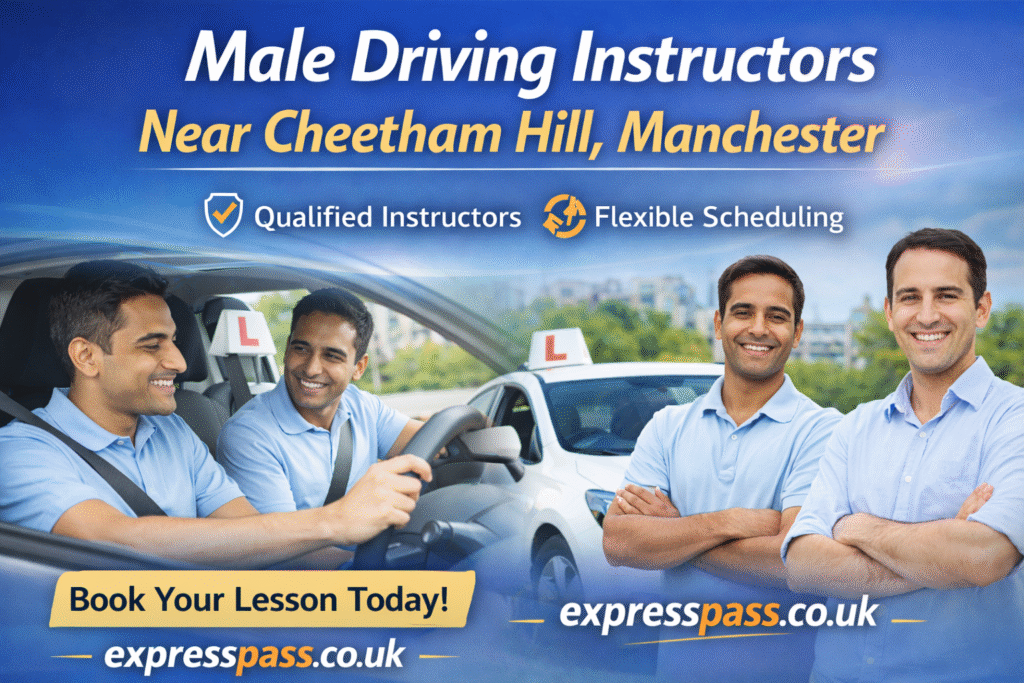 Driving Instructors Near Cheetham Hill Manchester