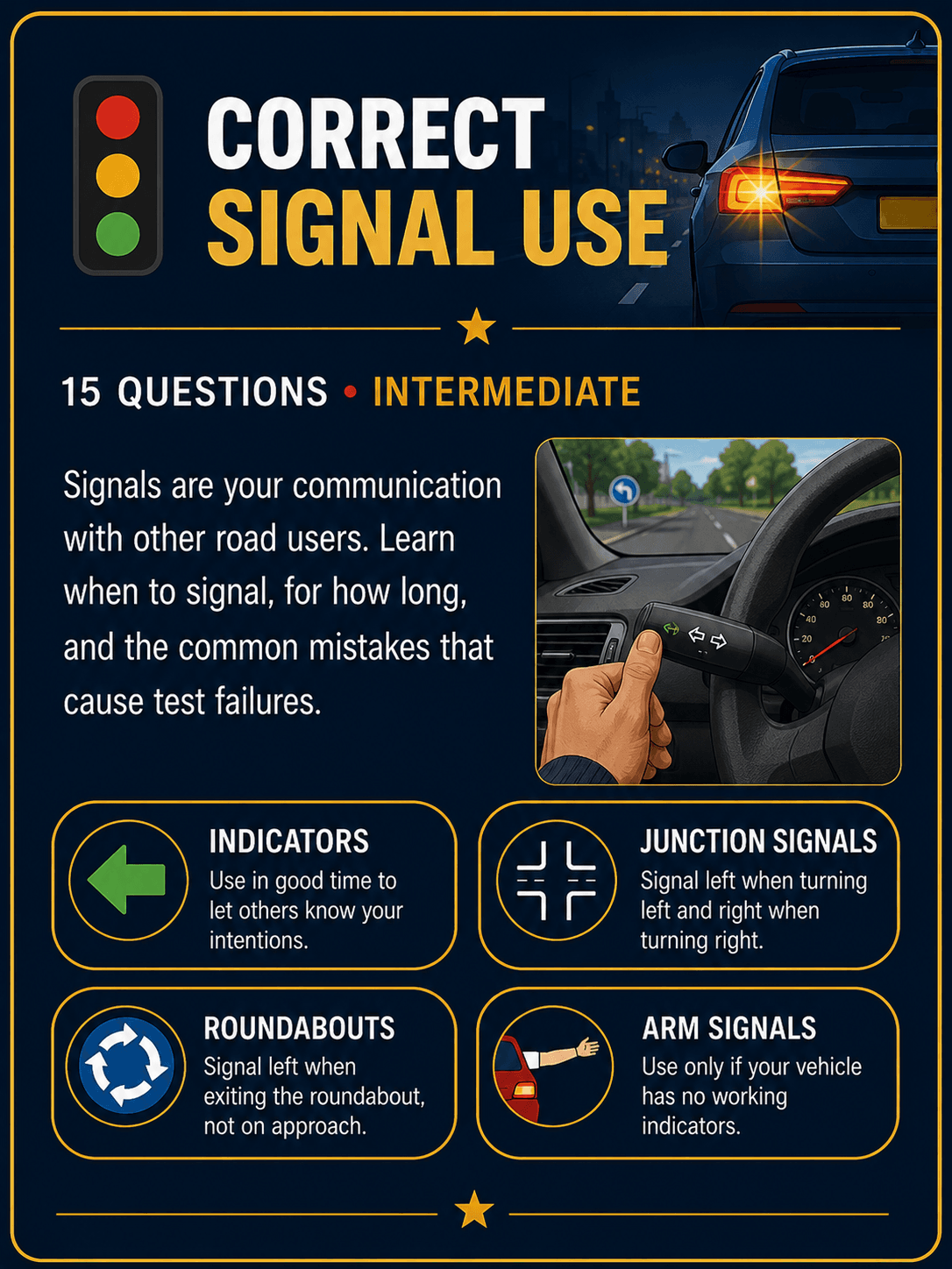Correct Signal Use