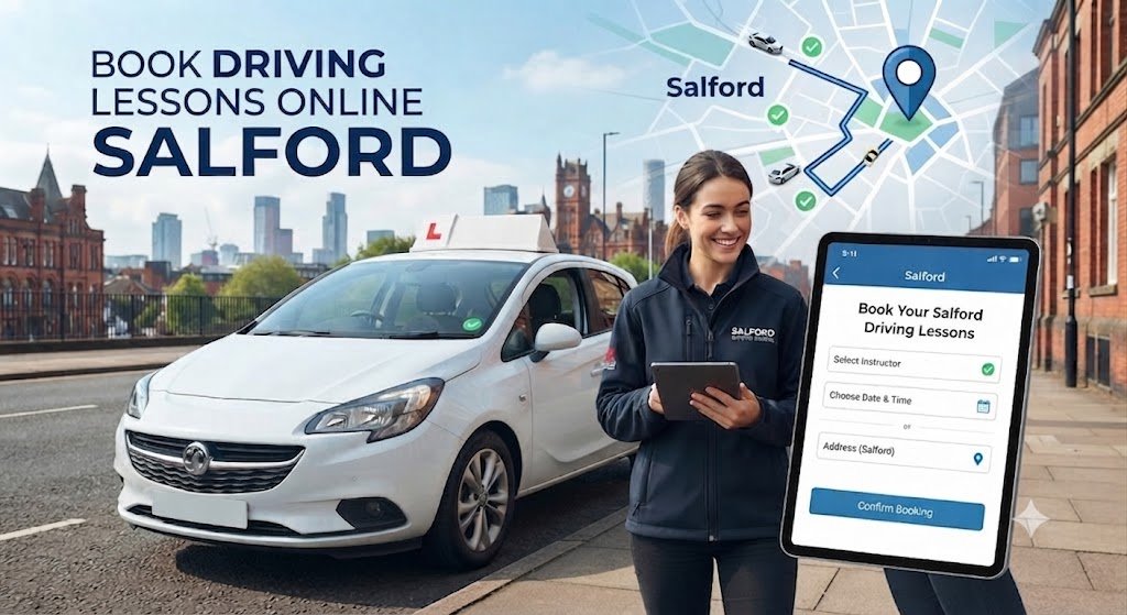 Book Driving Lessons Online Salford