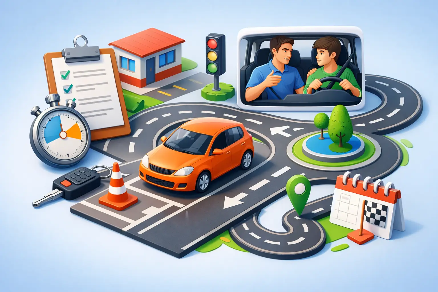 How Intensive Driving Courses Work