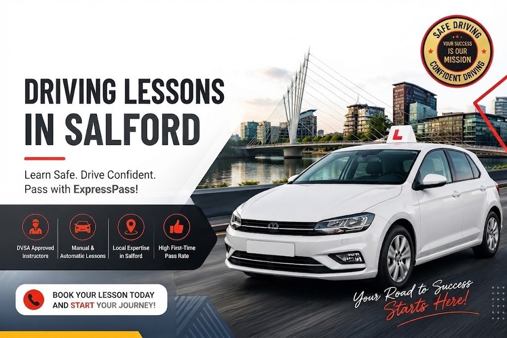 Driving Lessons in Salford with ExpressPass Driving School